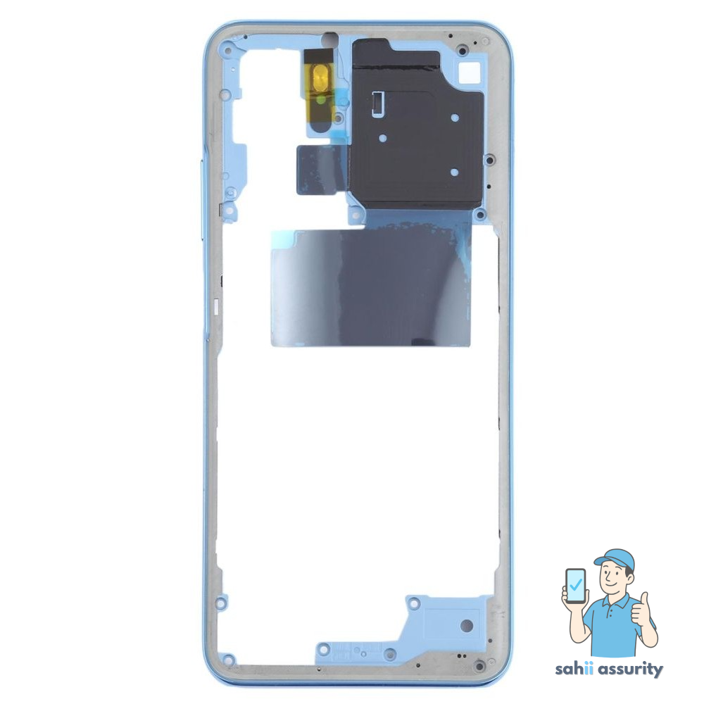 Middle Frame Ring Only for Xiaomi Redmi Note 10S Blue thumbnail